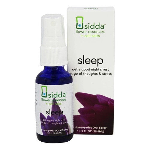 Siddha Flower Essences Plus Cell Salts Sleep Oral Spray, 1 oz